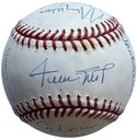 Willie Mays 70th Birthday Attendees Autographed Baseball (JSA)