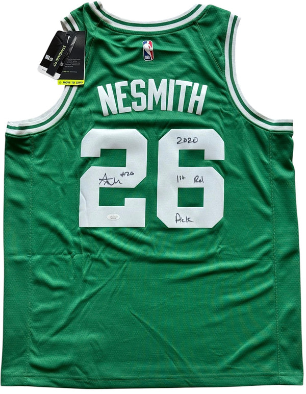 Aaron Nesmith Autographed Authentic Boston Celtics Nike Jersey (JSA)