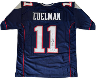 Julian Edelman Autographed New England Patriots Custom Jersey (JSA)