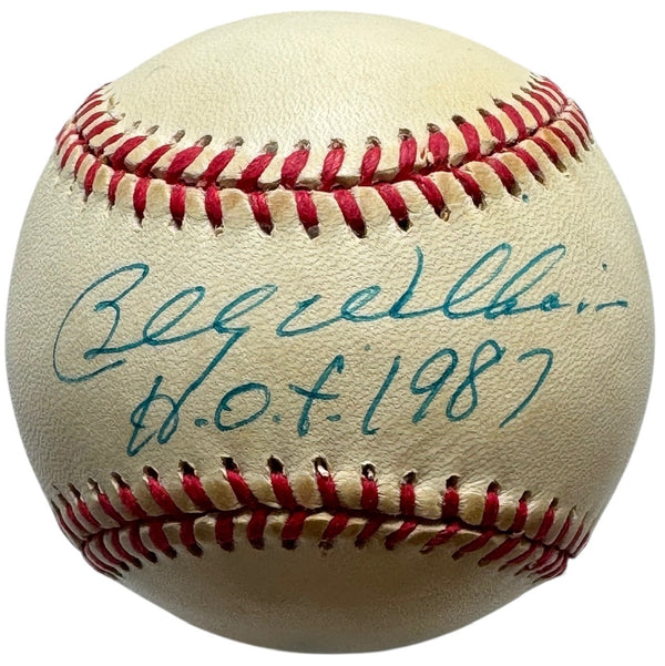 Billy Williams Autographed Official National League Baseball