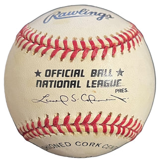 Jim Palmer Autographed Official National League Baseball