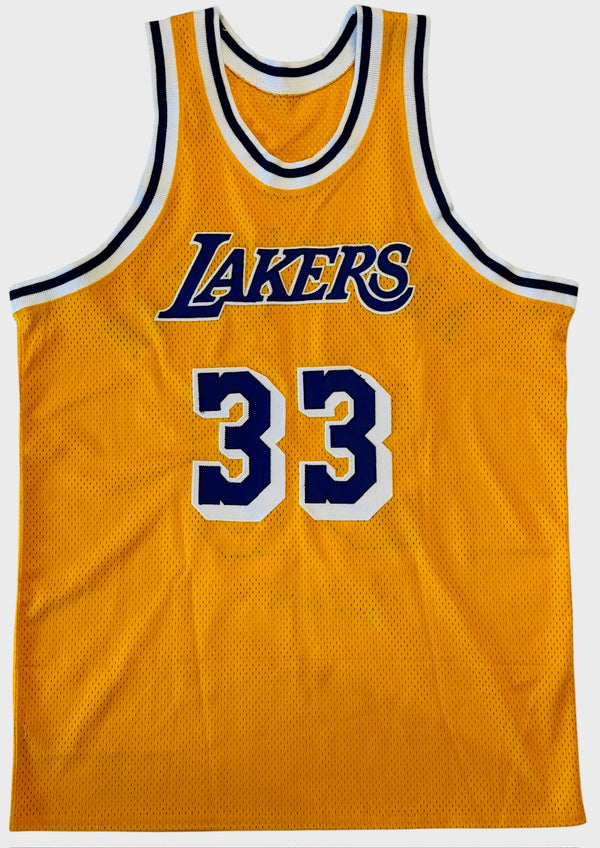 Kareem Abdul Jabbar Autographed Lakers Jersey (JSA)