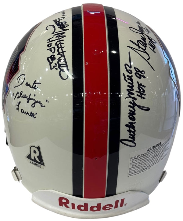Pro Football Hall of Fame Signed Authentic Hall of Fame Helmet