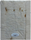 Larry Csonka Autographed Napkin Miami Dolphins (JSA)