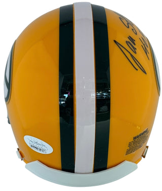 Jan Stenerud Autographed Packers Mini Helmet (JSA)