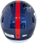 Daniel Jones Autographed Giants Speed Full Size Helmet (Beckett)