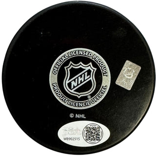 Jonah Gadjovich Back 2 Back Autographed Official Panthers Puck (JSA Witness)