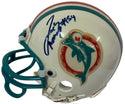 Bob Griese & Zach Thomas Autographed Dolphins Mini Helmet