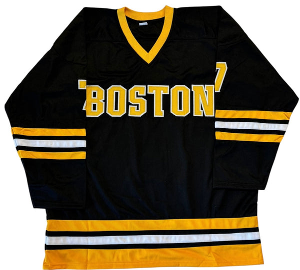 Phil Esposito Autographed Bruins Custom Jersey (JSA)