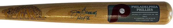 Jim Bunning Autographed Cooperstown Bat (JSA)