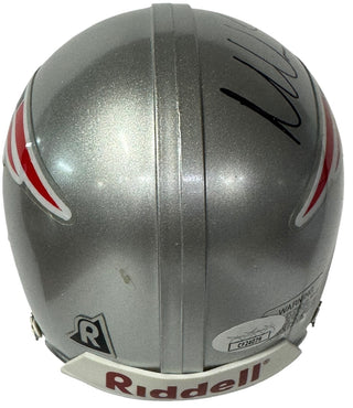 Mike Vrabel Autographed New England Patriots Mini Helmet (JSA)