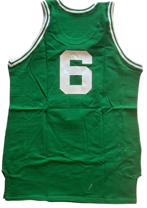 William F Russell Autographed Mitchell & Ness Boston Celtics Authentic Jersey