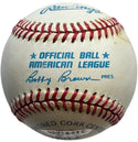 Mickey Mantle No.7 Autographed Official American League Baseball (JSA/UDA)