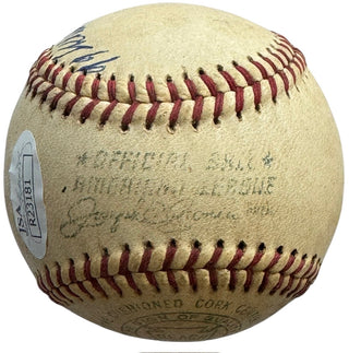 Frank Robinson Autographed Official American League Baseball (JSA)