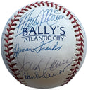 Willie Mays 70th Birthday Attendees Autographed Baseball (JSA)