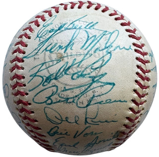 HOF & Old Timers Autographed Official American League Baseball