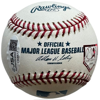 Dave Parker Autographed Official Major League Baseball (JSA)