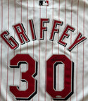 Ken Griffey Jr Autographed Cincinnati Reds Russell Athletic Jersey (UDA)