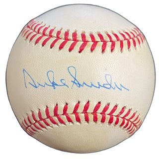 Duke Snider Autographed Official National League Baseball