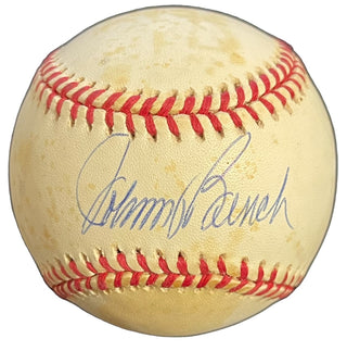 Johnny Bench Autographed Official National League Baseball