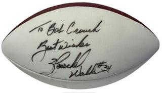 Herschel Walker Autographed Spalding Football (JSA)