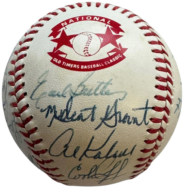 HOF'S & Stars Autographed National Old Timers Classic Baseball