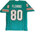 Marv Fleming Autographed Custom Miami Dolphins Jersey (JSA Witness)
