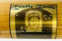 Mickey Mantle Autographed Cooperstown Baseball HOF Bat Plaque LE #92 (JSA)