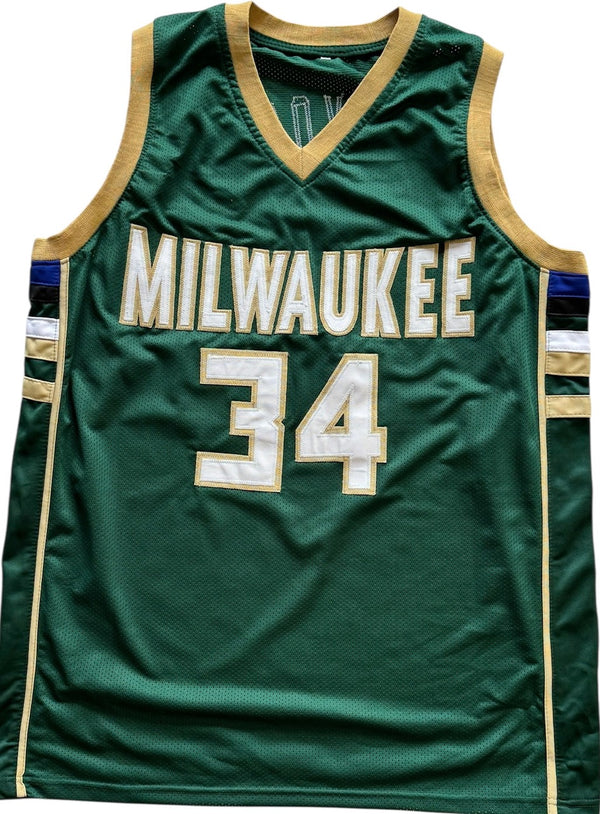 Giannis Antetokounmpo Autographed Milwaukee Bucks Jersey (JSA)