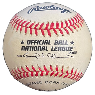 Duke Snider Autographed Official National League Baseball