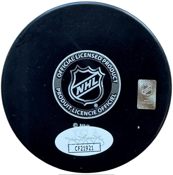 Phil Esposito Autographed Bruins Official Puck (JSA)