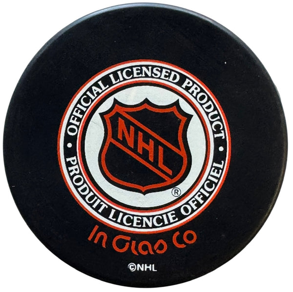 Guy LaFleur Autographed Official Game Puck