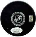 Niko Mikkola Autographed Panthers Logo Puck (JSA)