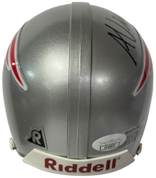 Adam Vinatieri Autographed New England Patriots Mini Helmet (JSA)