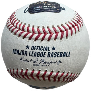 Jacob Misiorowski Autographed Official Major League Baseball (