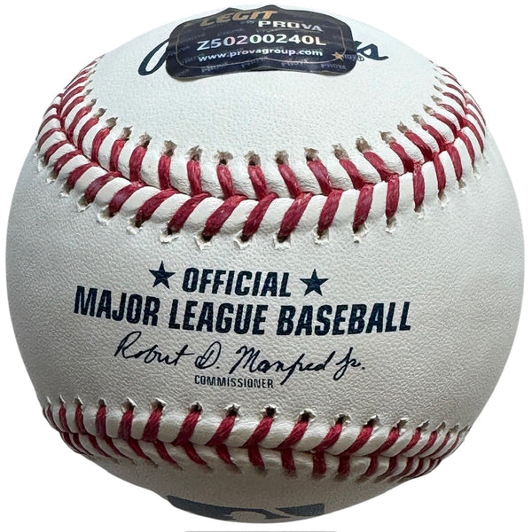 Jacob Misiorowski Autographed Official Major League Baseball (