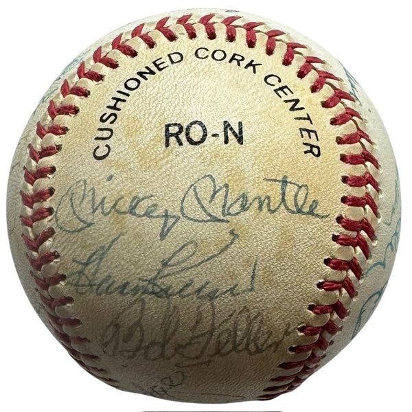 MLB Hall Of Famers Autographed Official Baseball (JSA)
