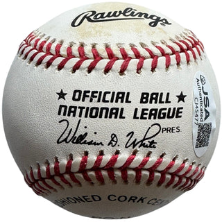 Willie Stargell Autographed Official National League Baseball (JSA)