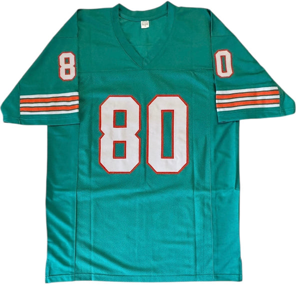 Marv Fleming Autographed Custom Miami Dolphins Jersey (JSA Witness)