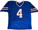 James Cook Autographed Custom Buffalo Bills Jersey (JSA Witness)