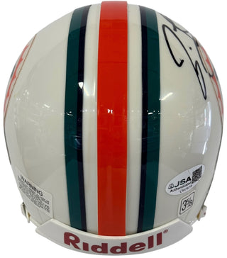 Jason Taylor Autographed Miami Dolphins Mini Helmet (JSA)