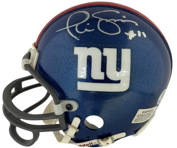 Phil Simms Autographed Giants Mini Helmet (Beckett)