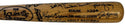 Dodger Greats Autographed Louisville Slugger Bat