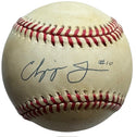 Chipper Jones Autographed Official National League Baseball (JSA)