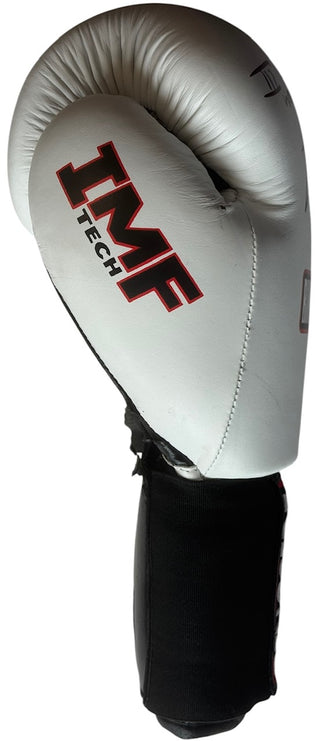 George Foreman III Autographed White Ringside Right Hand Boxing Glove (JSA)