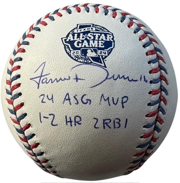 Jarren Duran Autographed Official 2024 All Star Baseball LE #13/25 (MLB/Fanatics)