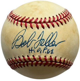 Bob Feller Autographed Official American League Baseball