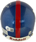 Phil Simms Autographed Giants Mini Helmet (Beckett)