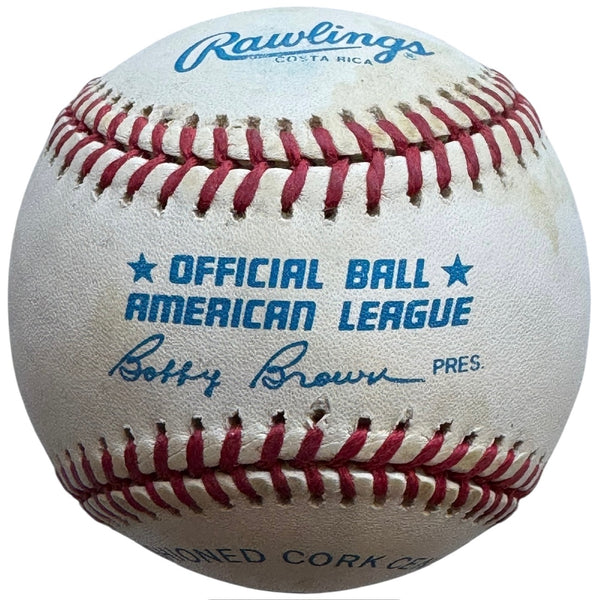 Ken Griffey Jr Autographed Official American League Baseball (JSA)