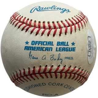 Whitey Ford Yogi Berra Autographed Official American League Baseball (JSA)